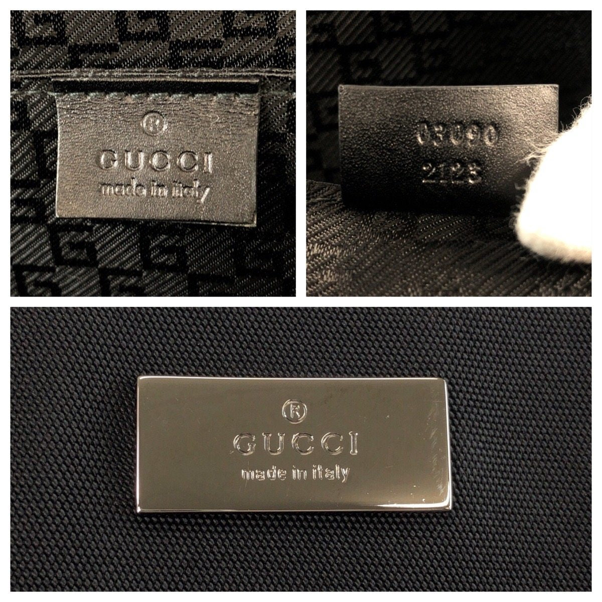 グッチ ナイロンクラッチバッグ