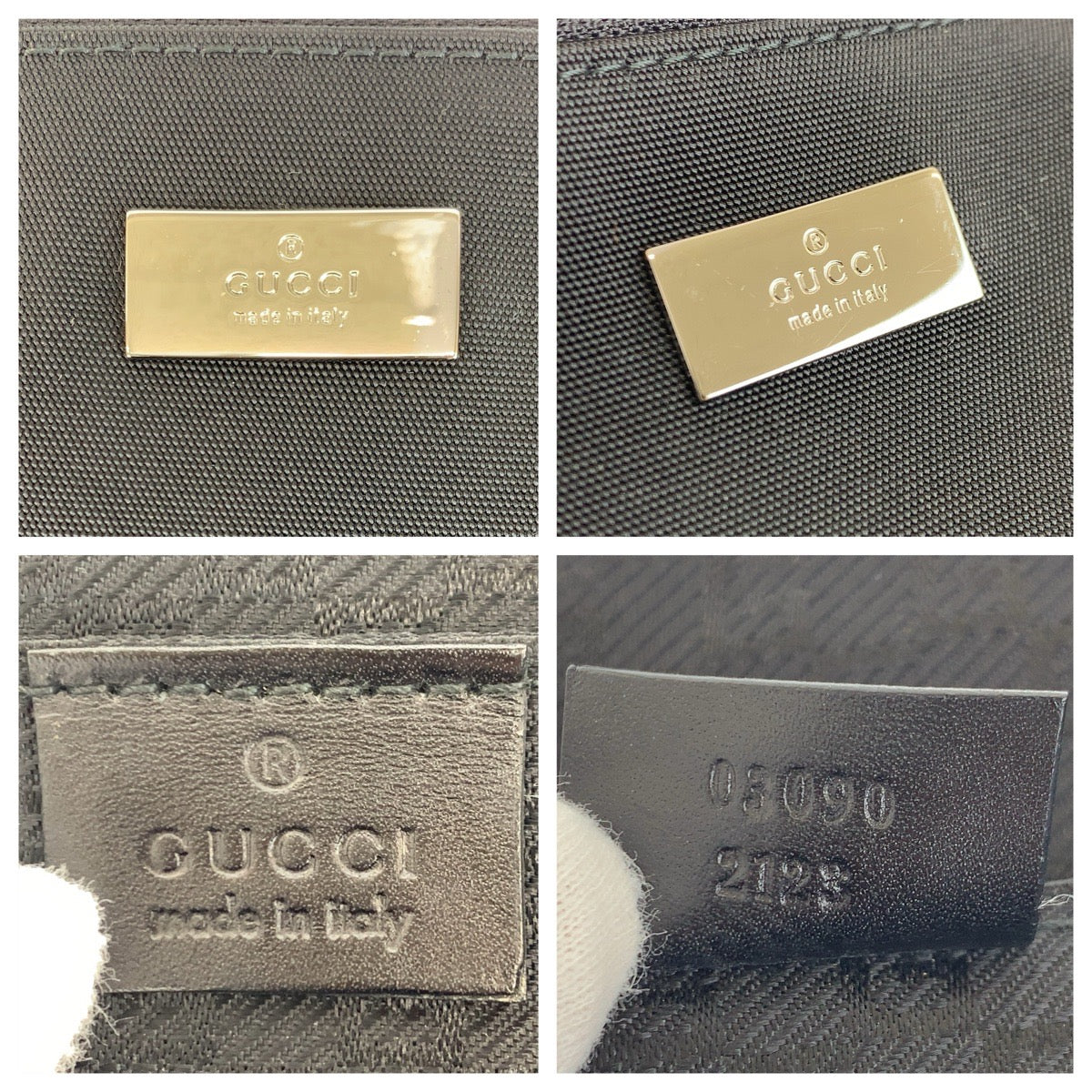 グッチ ナイロンクラッチバッグ