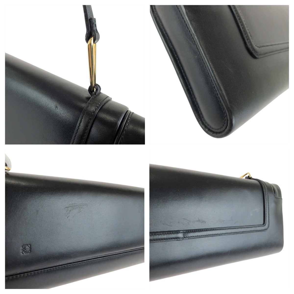 ロエベ アナグラム レザー2wayバッグ