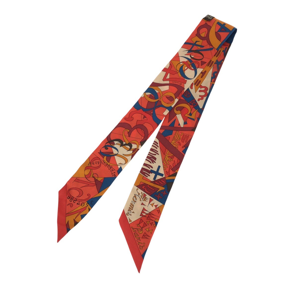 エルメス Le Nombre D or シルクスカーフ