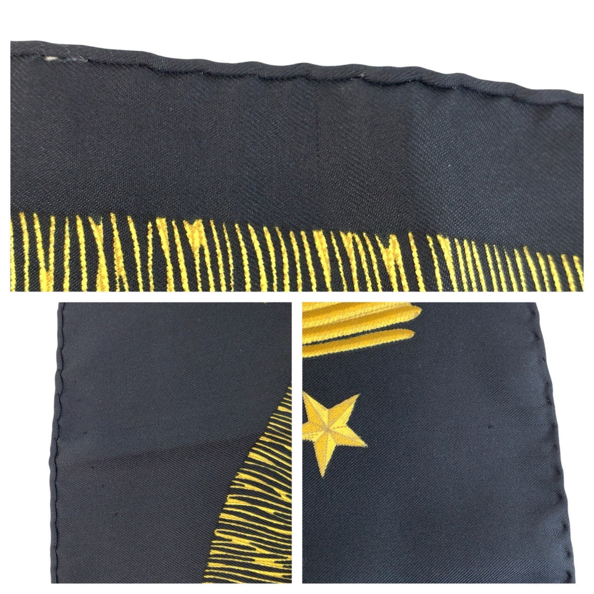 エルメス カレ90 Poste et Cavalerie シルクスカーフ