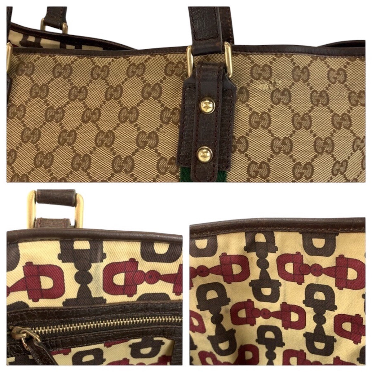 グッチ GGキャンバス トートバッグ
