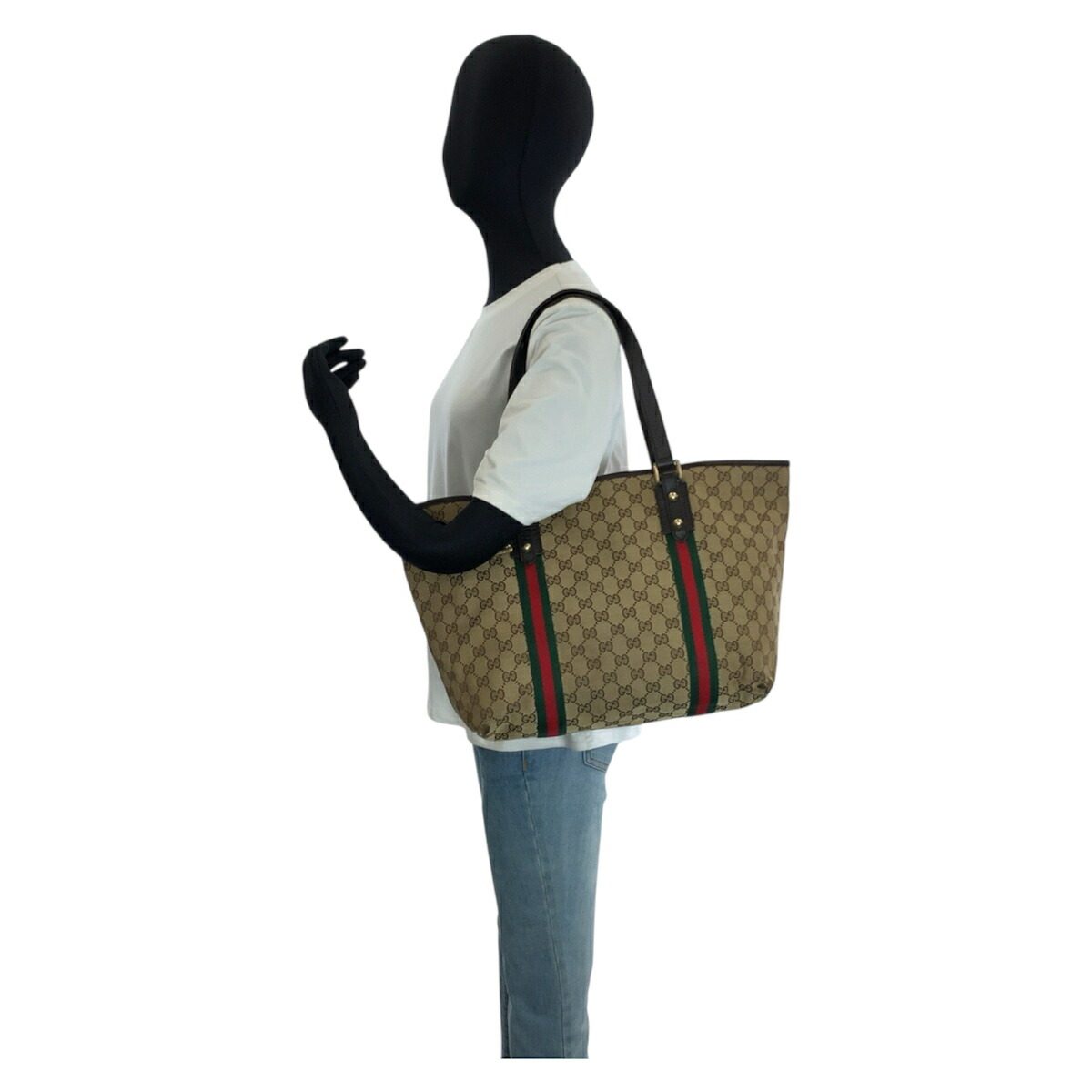 グッチ GGキャンバス トートバッグ