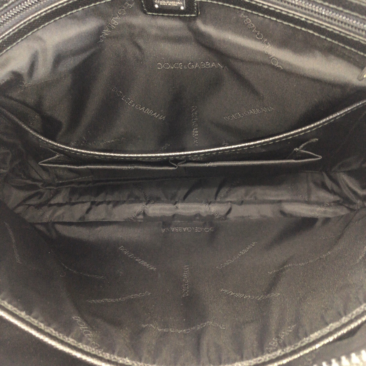 ドルチェ&ガッバーナ ナイロン レザー 2wayブリーフケース