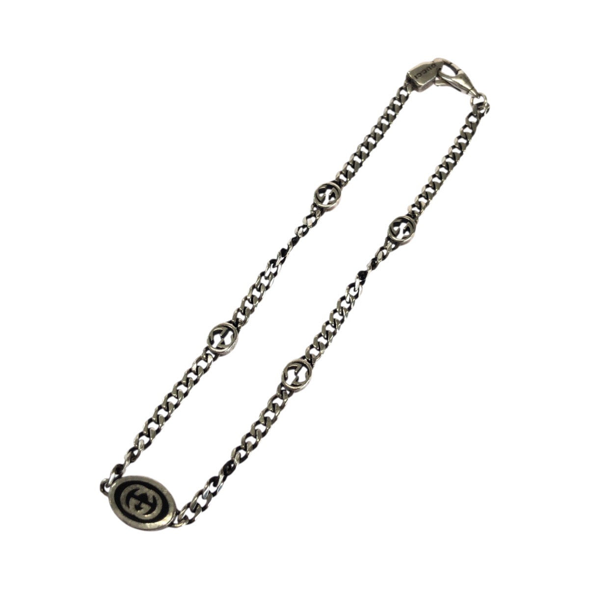 グッチ インターロッキングG シルバー925 ブレスレット