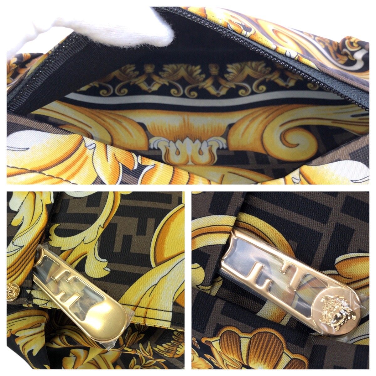 フェンディ フェンダーチェ ナイロン リュックサック