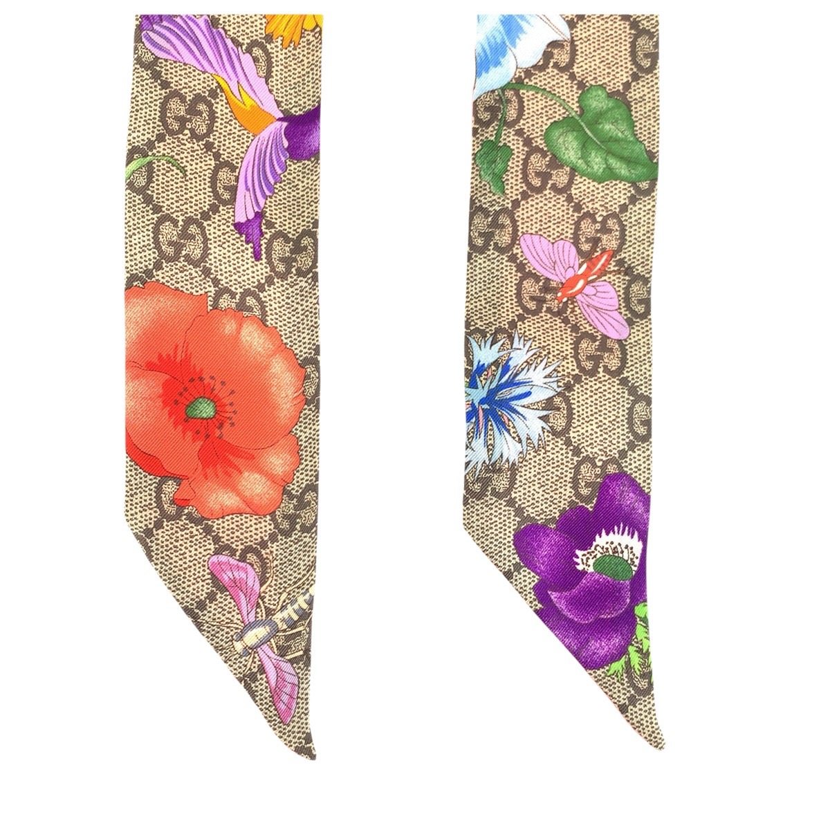 グッチ フローラ シルクスカーフ