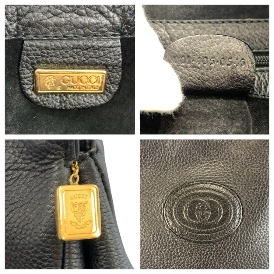 グッチ レザー2wayトートバッグ