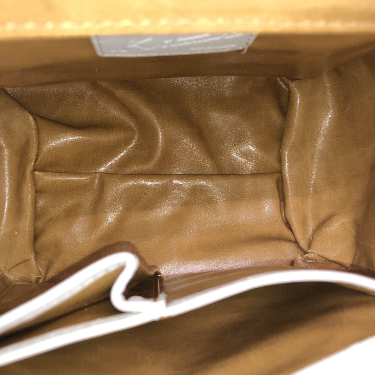 キタムラ レザーハンドバッグ