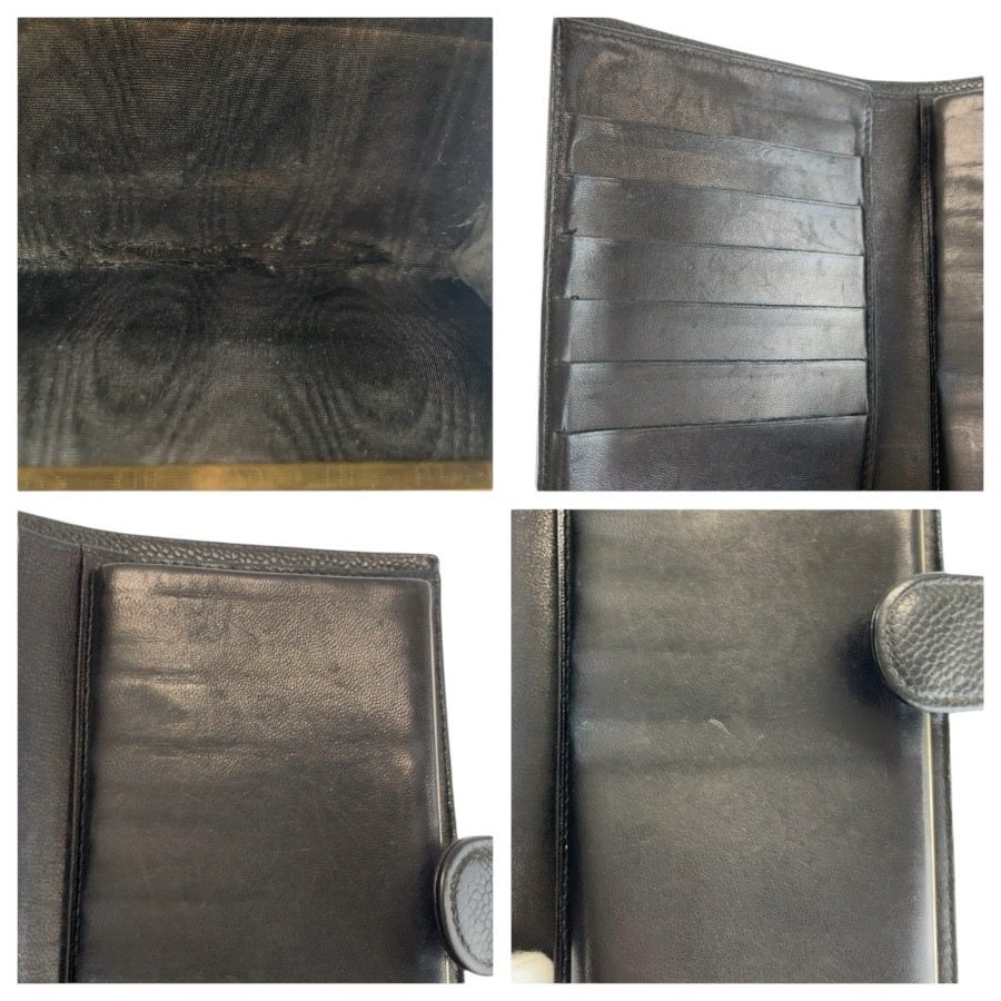 シャネル ココマーク レザー長財布