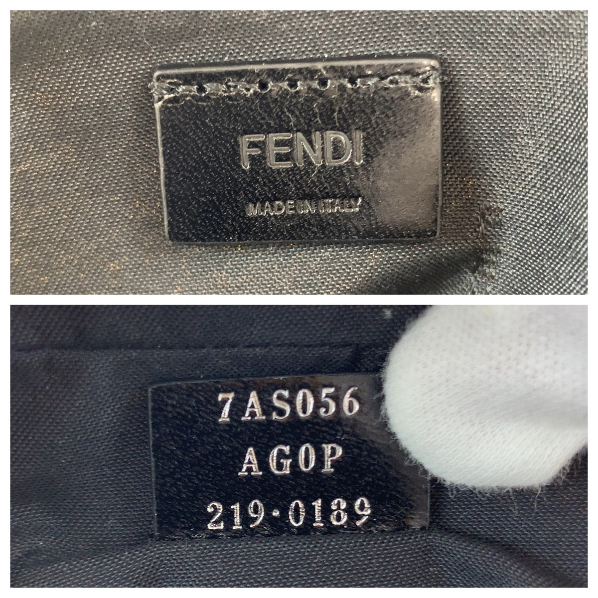 フェンディ ナイロンショルダーバッグ