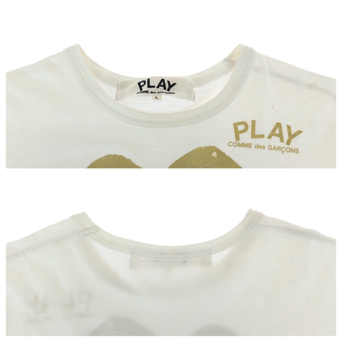 コムデギャルソン コットン 半袖Tシャツ