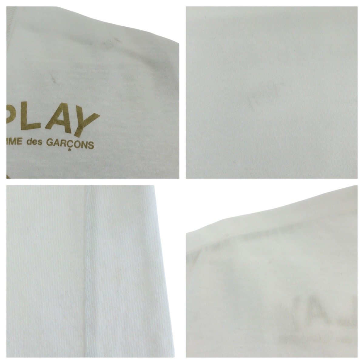 コムデギャルソン コットン 半袖Tシャツ