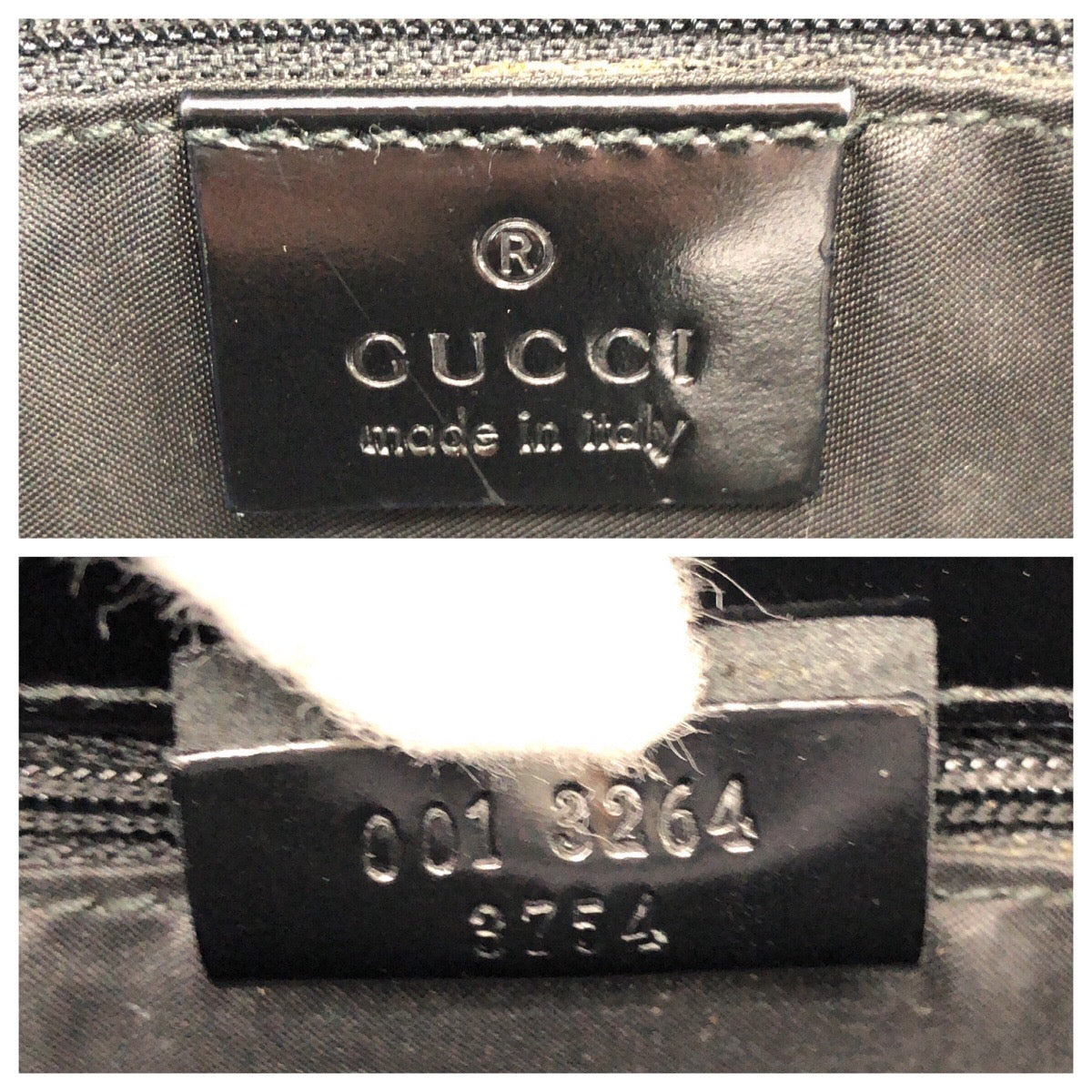 グッチ エナメルショルダートートバッグ
