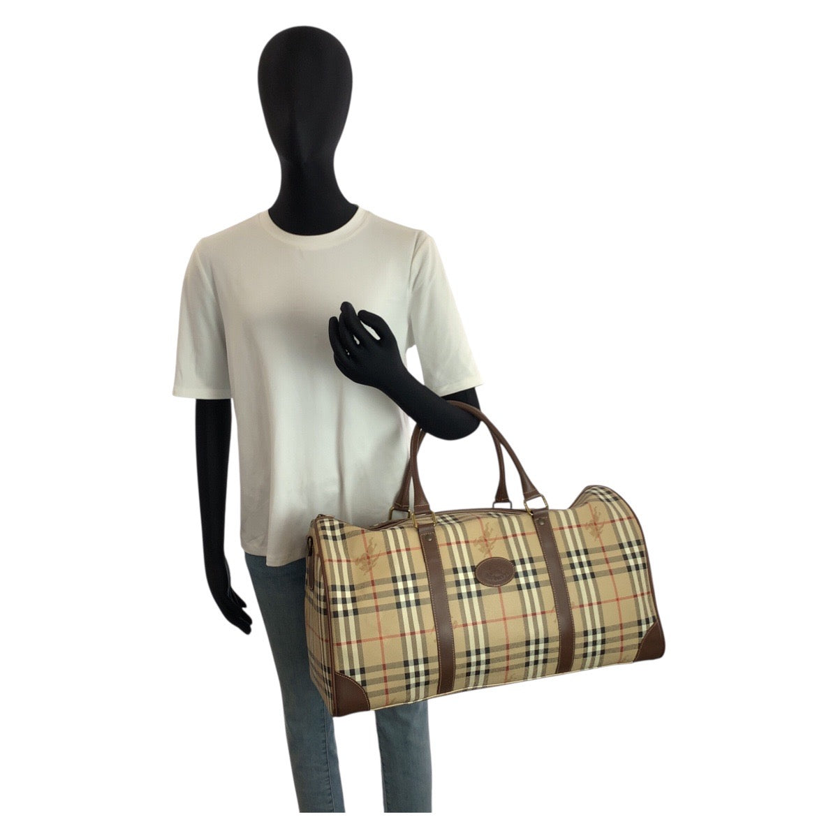 バーバリーズ PVC 2wayボストンバッグ