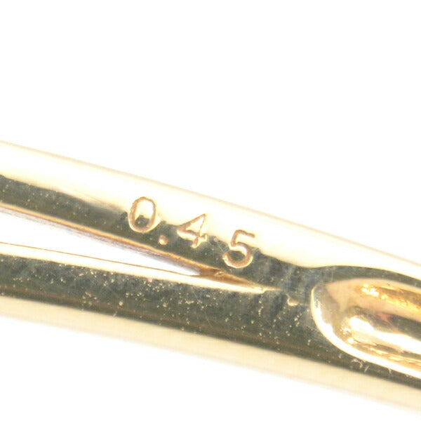 クイーン ジュエリー 18K イエロー ゴールド コンク シェル×ダイヤモンド ブローチ