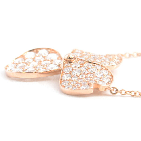 ティファニー ペーパーフラワー 18K ピンクゴールド ネックレス