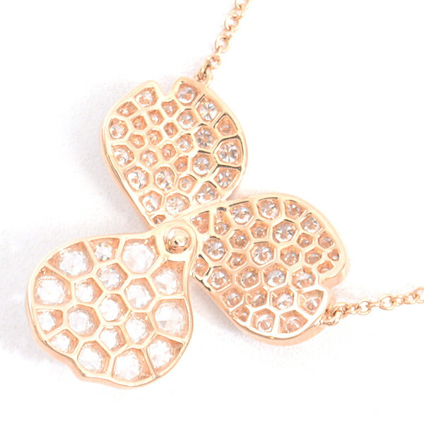 ティファニー ペーパーフラワー 18K ピンクゴールド ネックレス