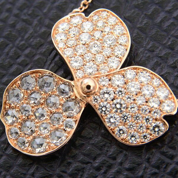 ティファニー ペーパーフラワー 18K ピンクゴールド ネックレス