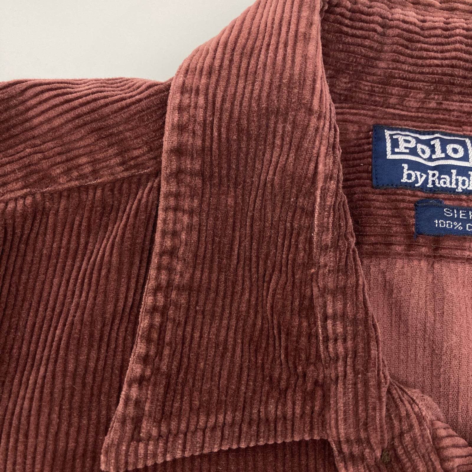 ポロ ラルフローレン コーデュロイエルボーパッチトップス