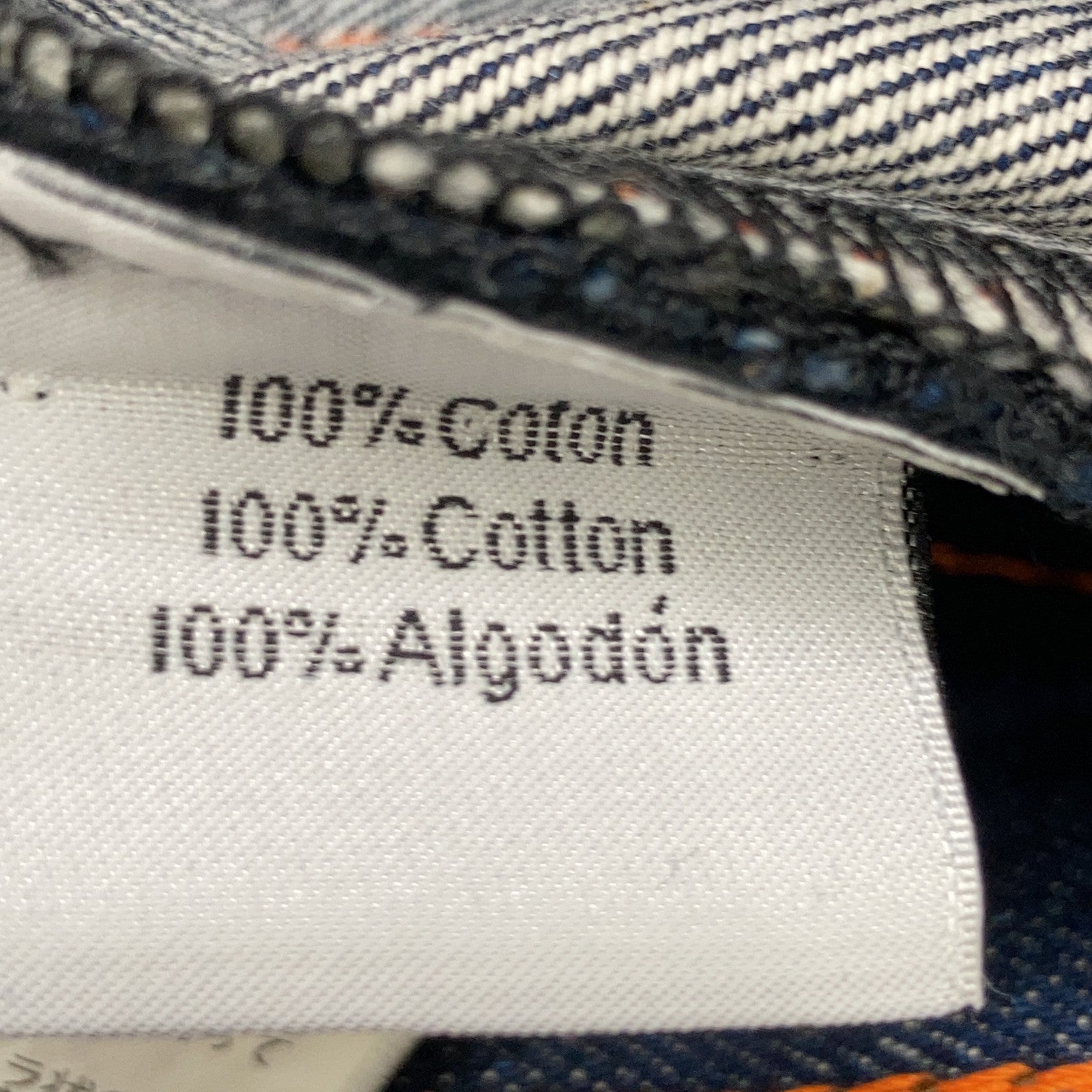 エルメス40コットンデニムパンツ