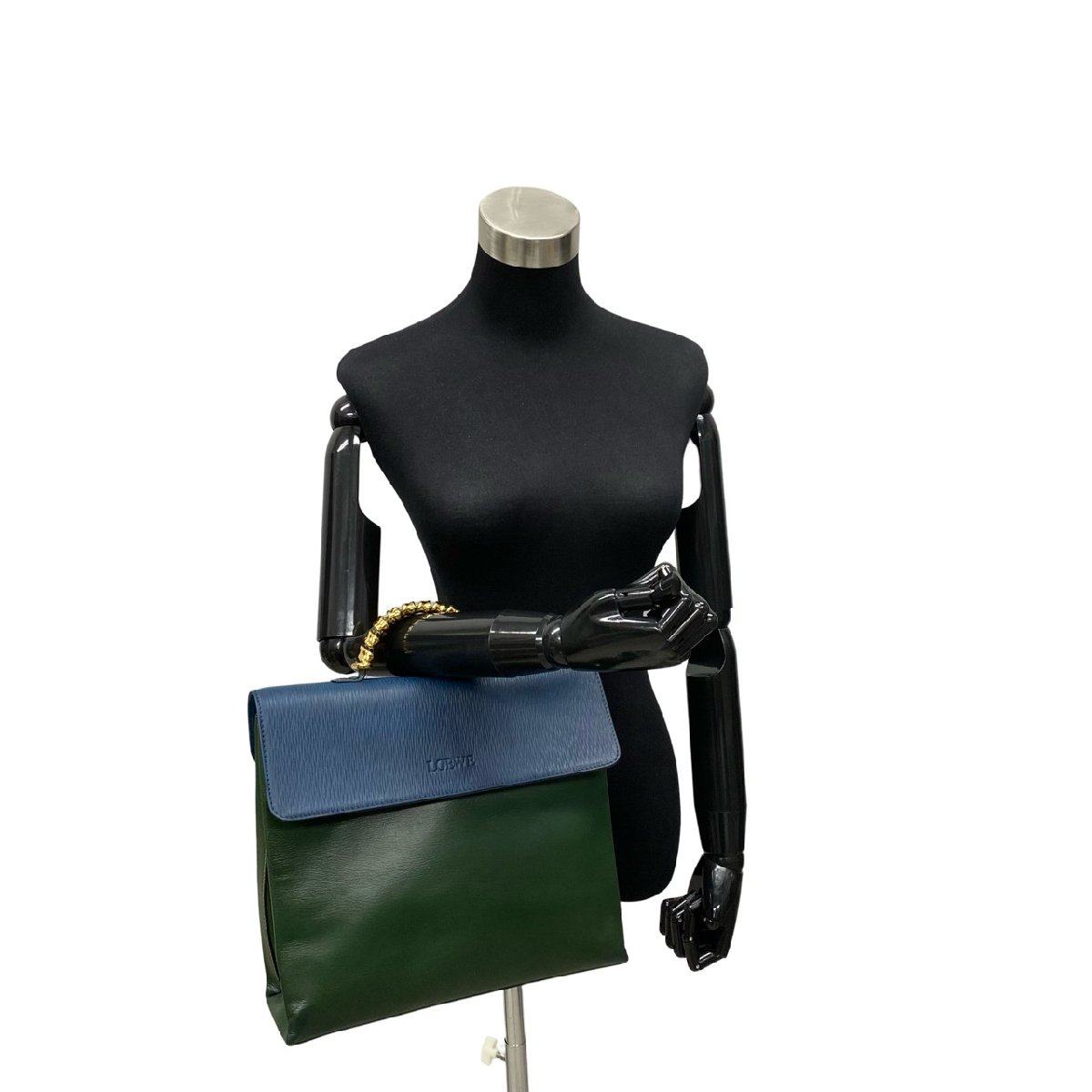ロエベ レザー2wayバッグ