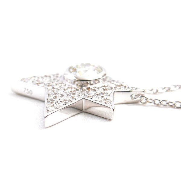 TASAKI コメット ダイヤモンド ネックレス 18Kホワイトゴールド