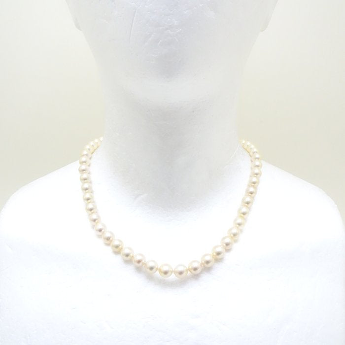 アコヤ パール ネックレス シルバー 44cm