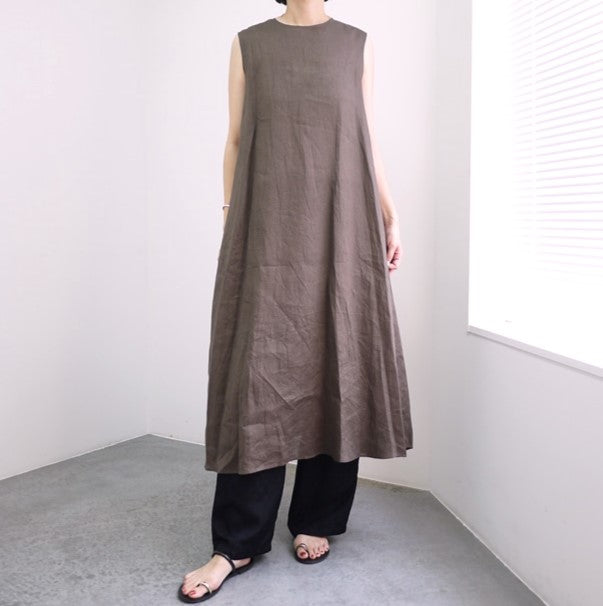 mizuiro ind リネン ドレス