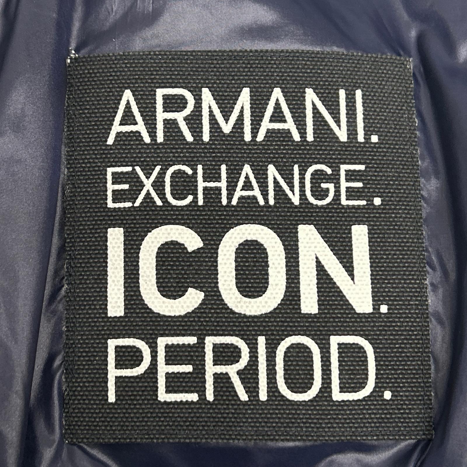 アルマーニエクスチェンジ ICON PERIOD ポリエステルジャケット