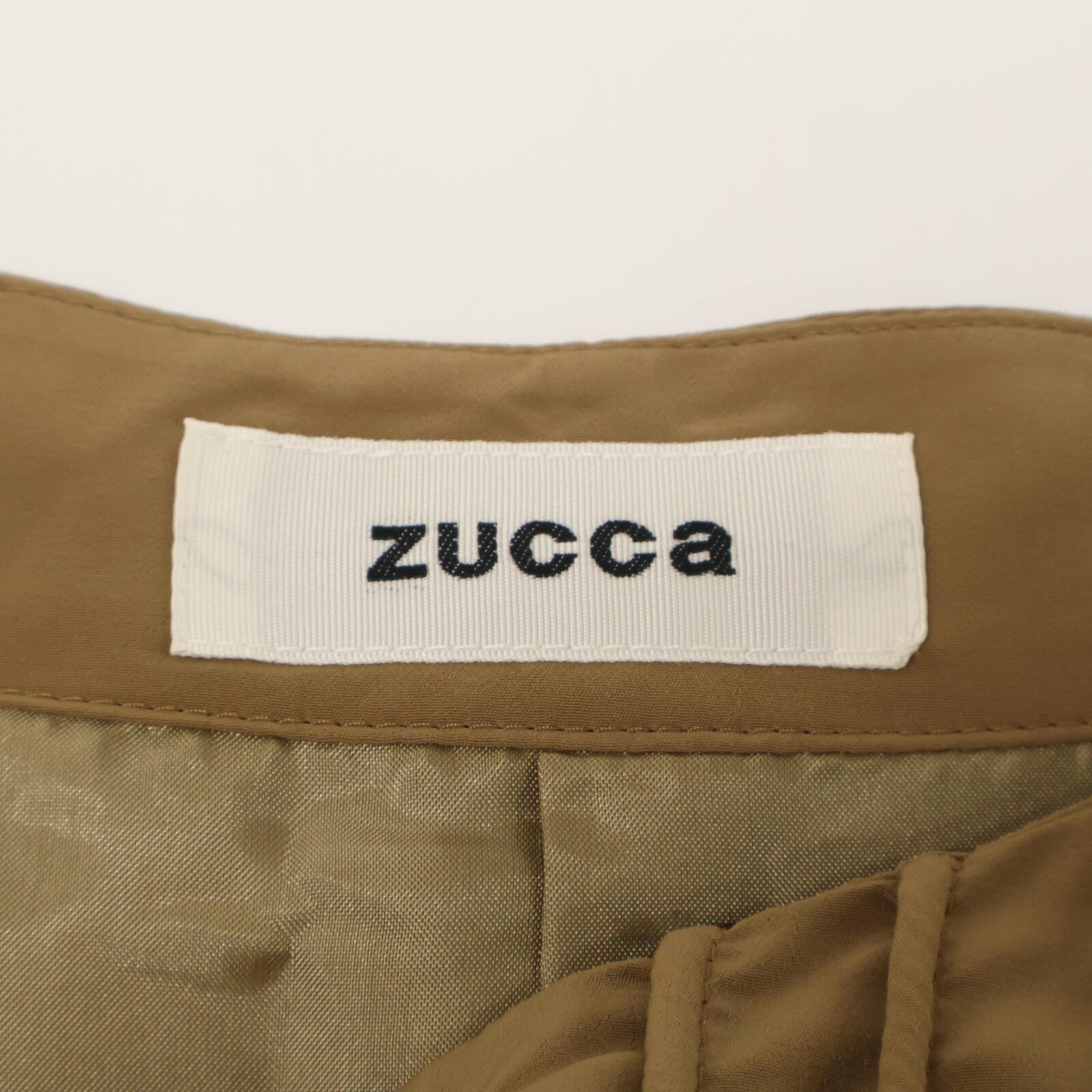 ZUCCa ZU53-FH085 PE デシン ノースリーブ ドレス