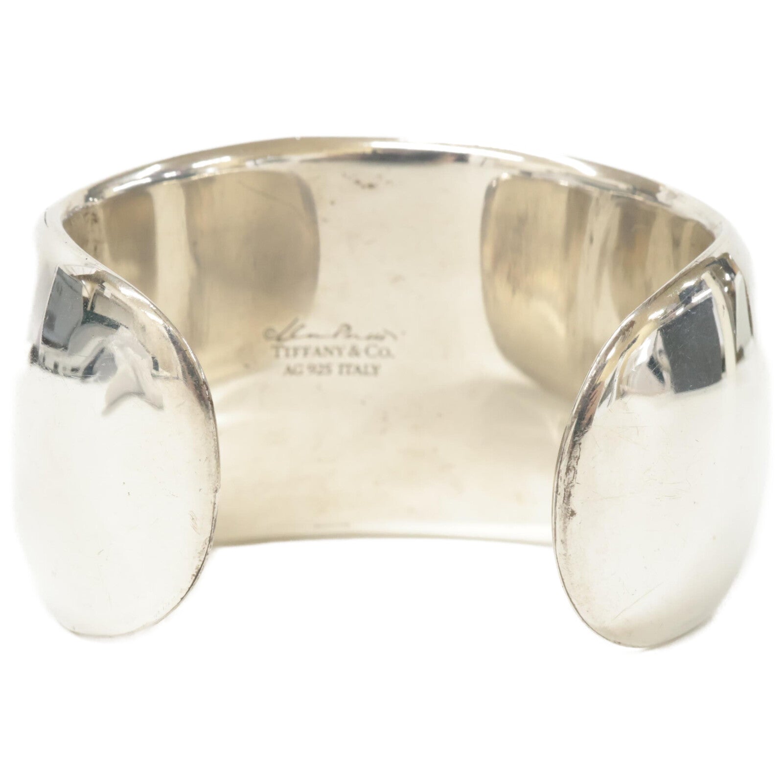 ティファニー & Co. エルサ・ペレッティ Ag925 ワイド バングル