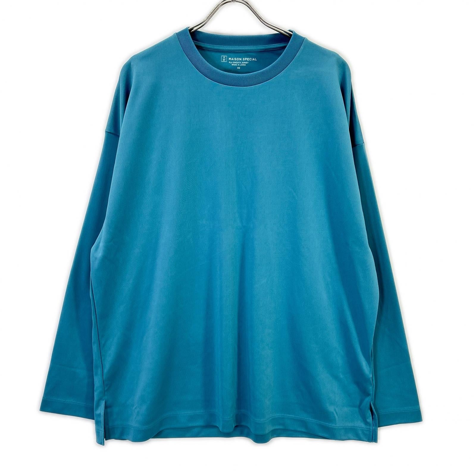 メゾンスペシャル スムースロングスリーブクルーネックTシャツ