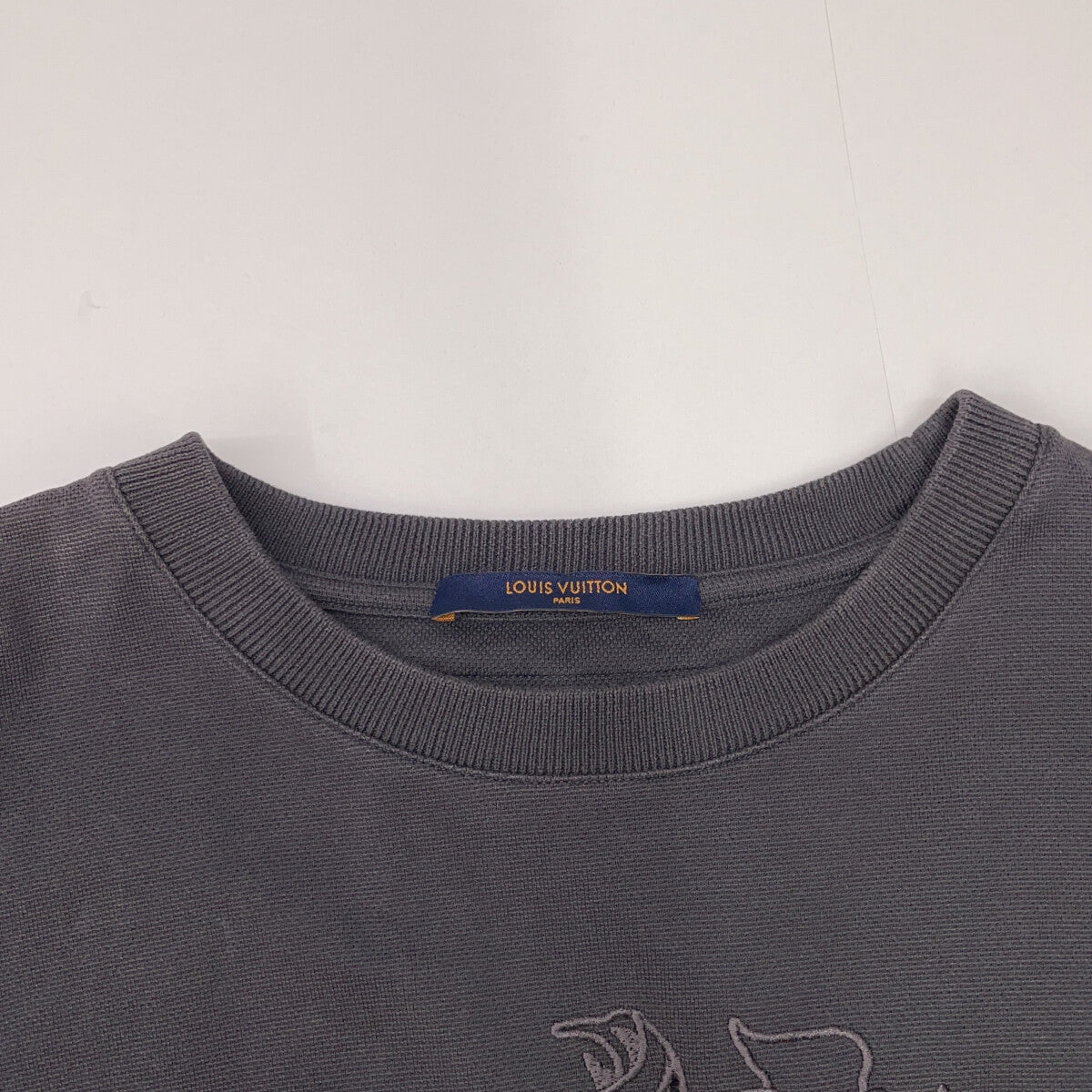 ルイヴィトン LVヴェジェトゥルレースエンブロイダリー コットン Tシャツ