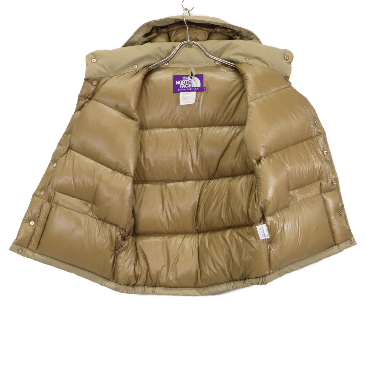 ザノースフェイス パープルレーベル 65/35 Hooded Sierra Vest ポリエステルベスト