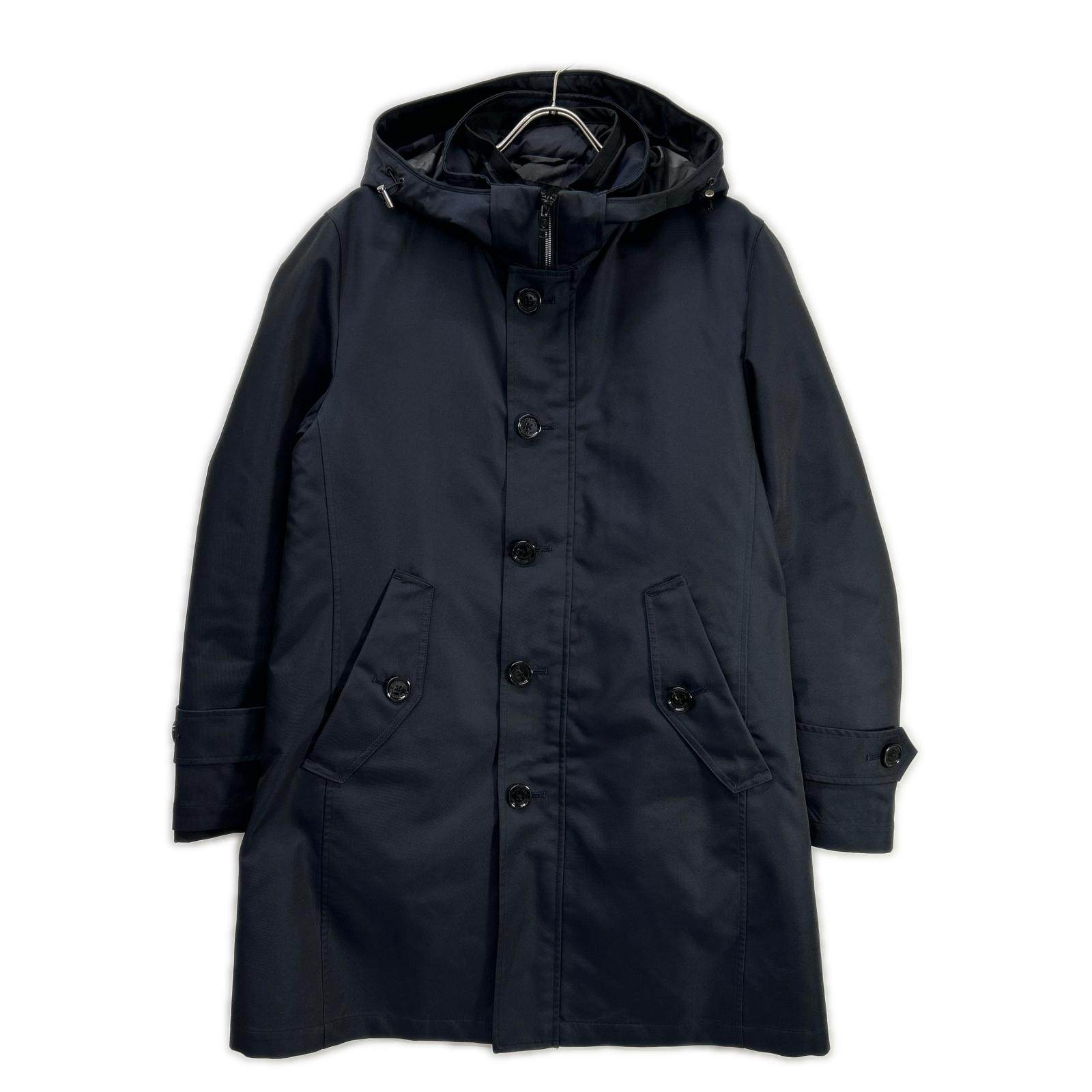 ブラックレーベルクレストブリッジ ダブルフェイスメモリーフーディー
