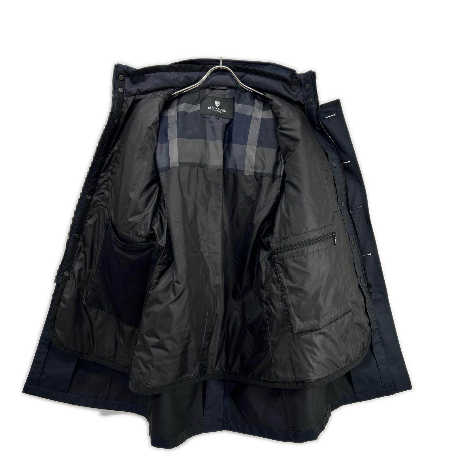 ブラックレーベルクレストブリッジ ダブルフェイスメモリーフーディー