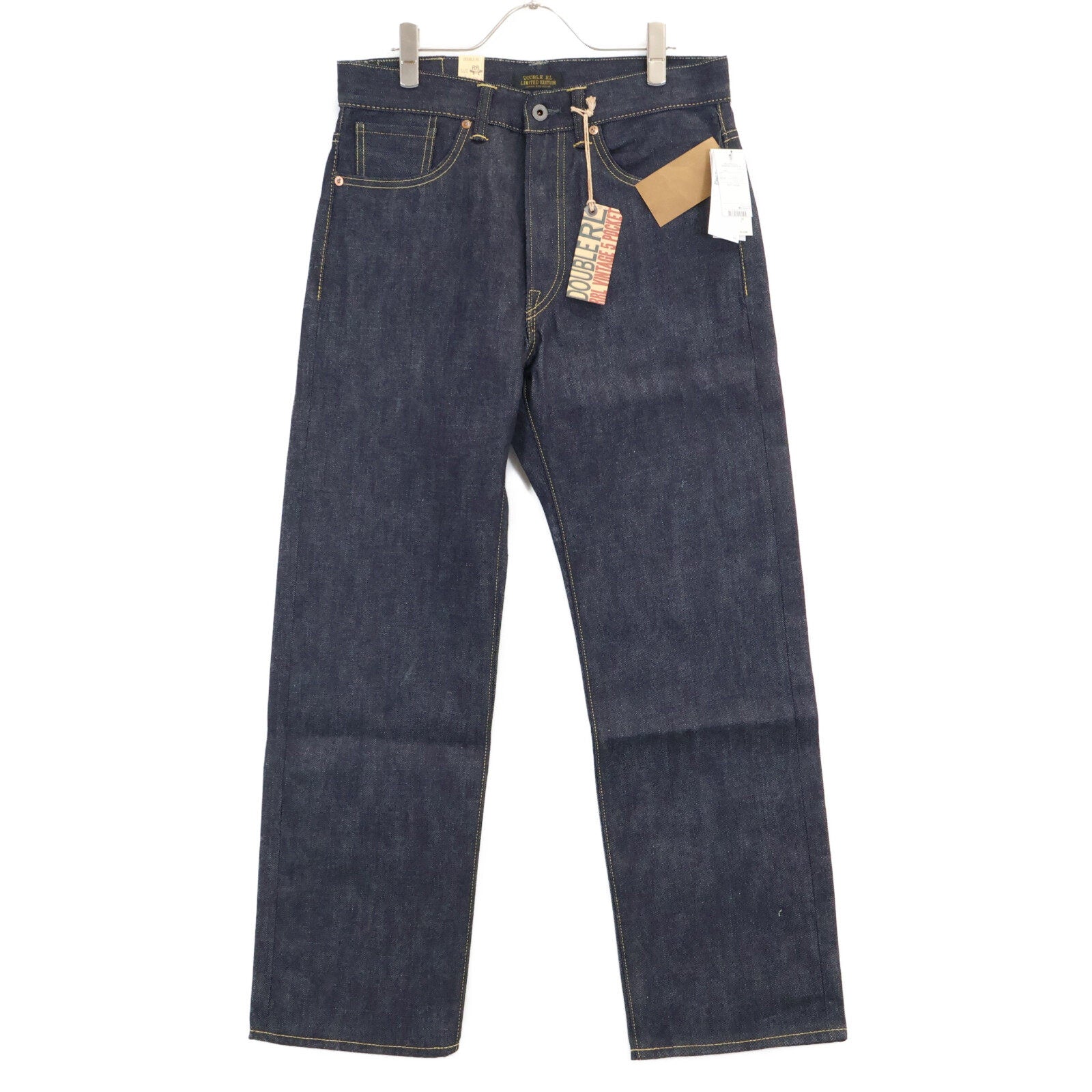 ダブルアールエル JAPAN EXCLUSIVE LIMITED EDITION 1944 VINTAGE JAPAN WOVEN 5ポケット デニムパンツ