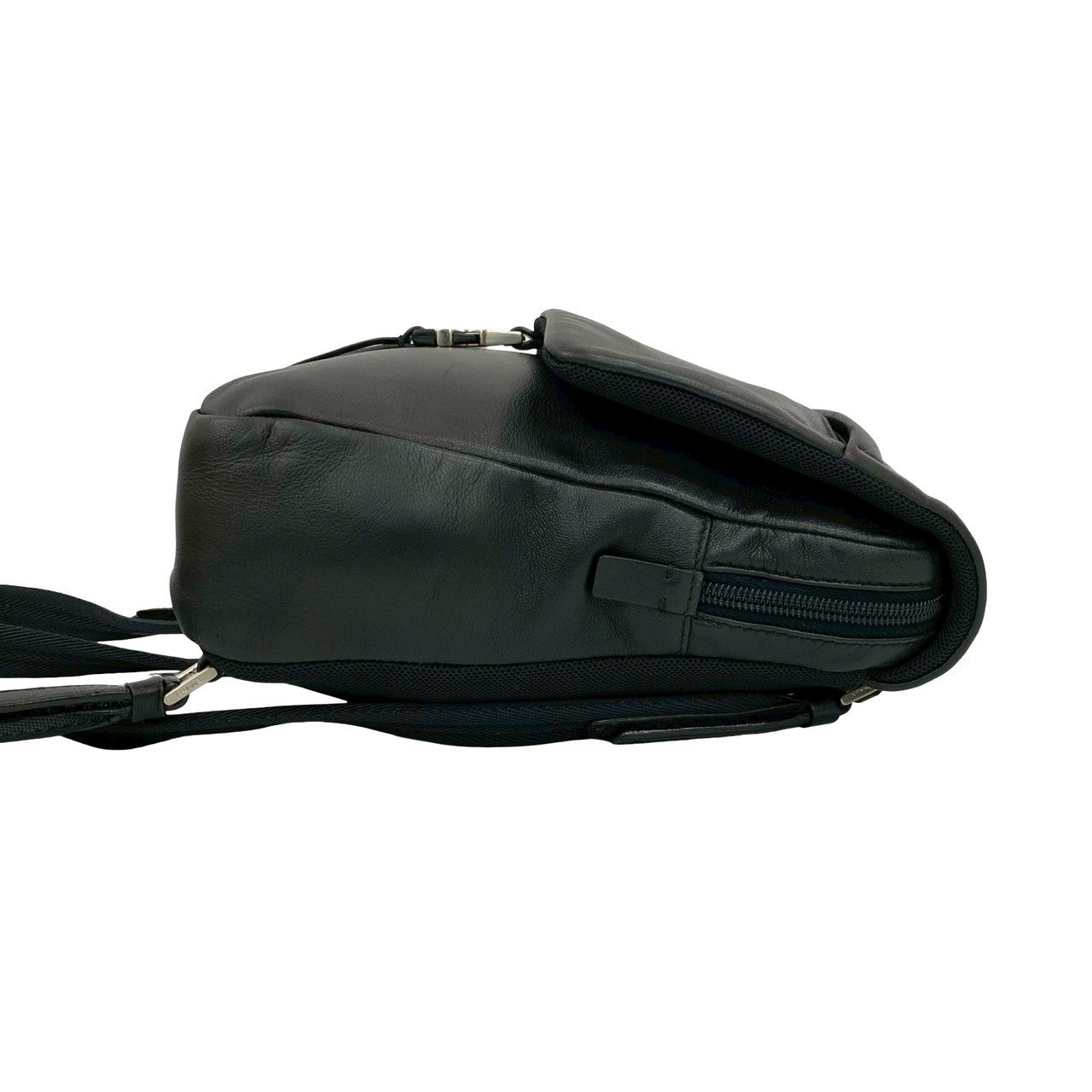 プラダ ナイロン サフィアーノレザー バックパック