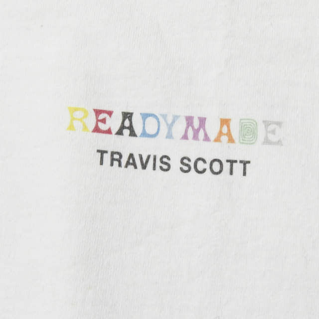 Travis Scott × READYMADE ロゴ プリント コットン Tシャツ