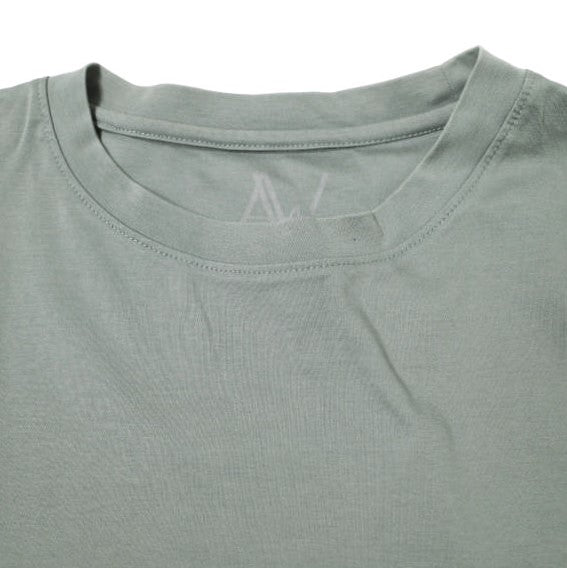 A4A スーピマ シルケット 長袖 Tシャツ コットン トップ