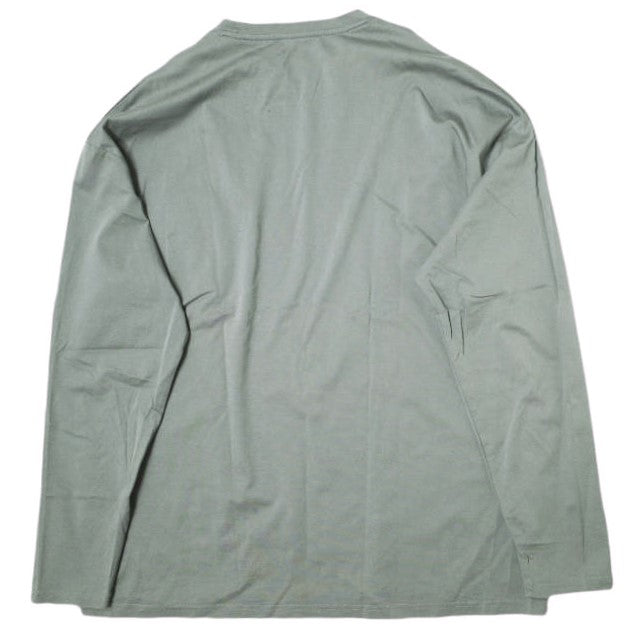 A4A スーピマ シルケット 長袖 Tシャツ コットン トップ