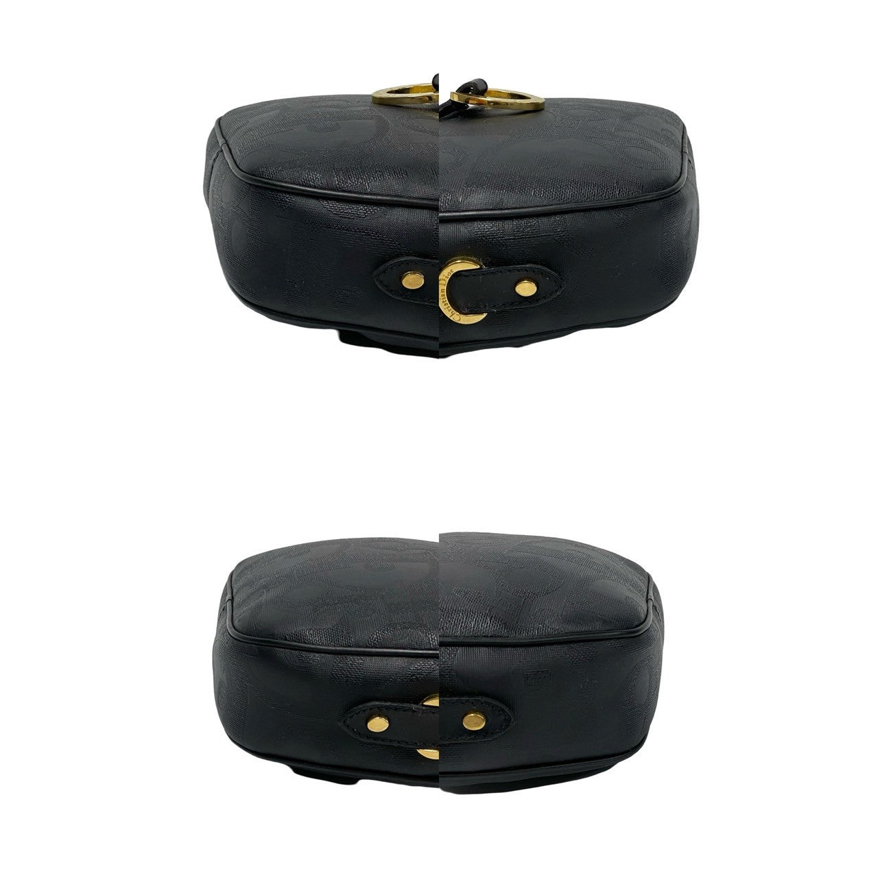 クリスチャン ディオール トロッター レザー ショルダー バッグ