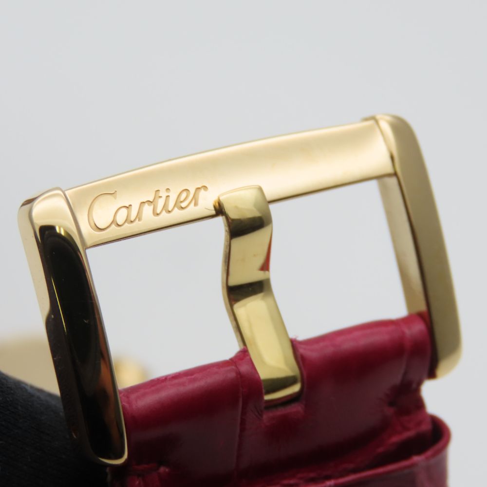 カルティエ タンクディヴァン Au750 クォーツ