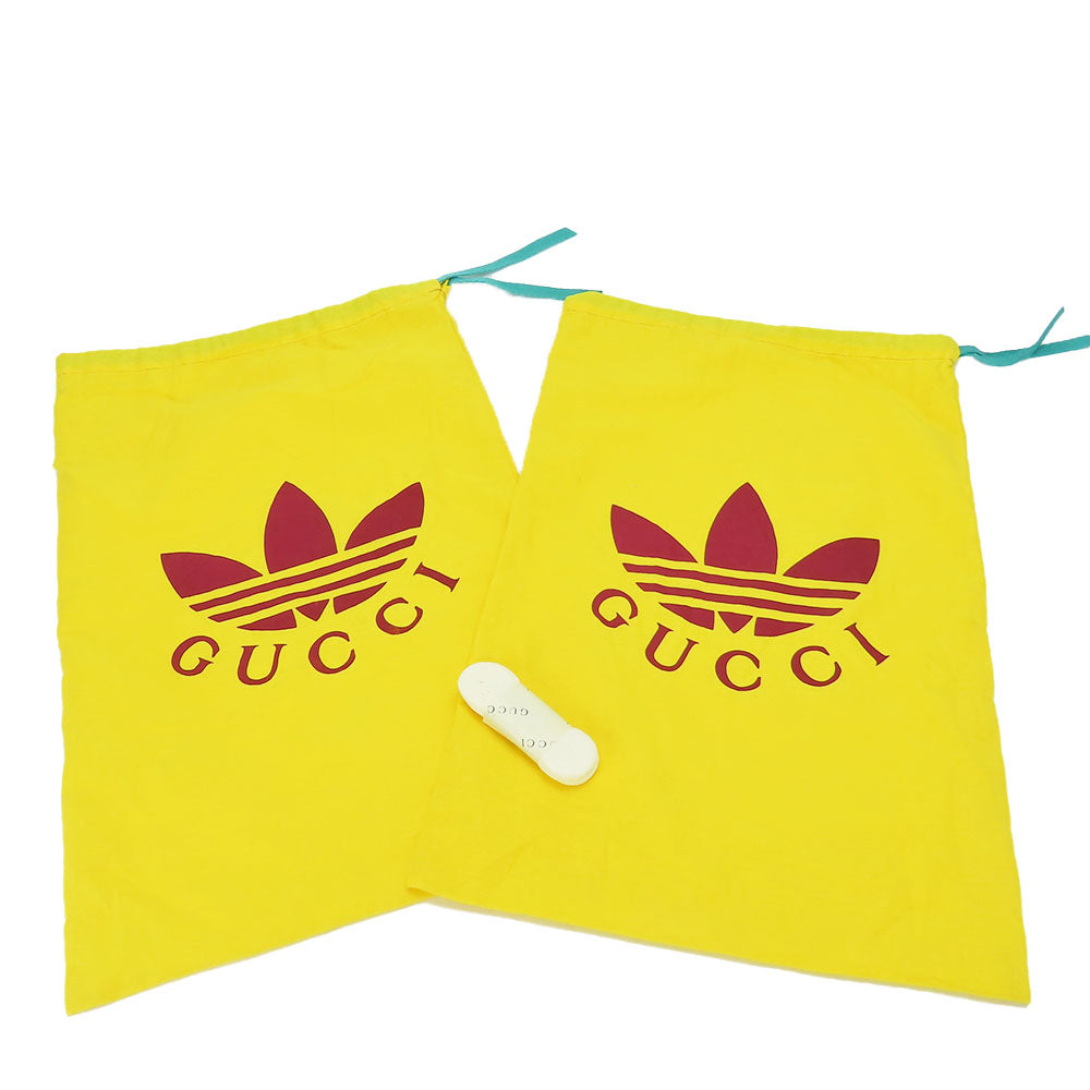 中古 GUCCI スニーカー Adidas コラボ GG スプリーム キャンバス