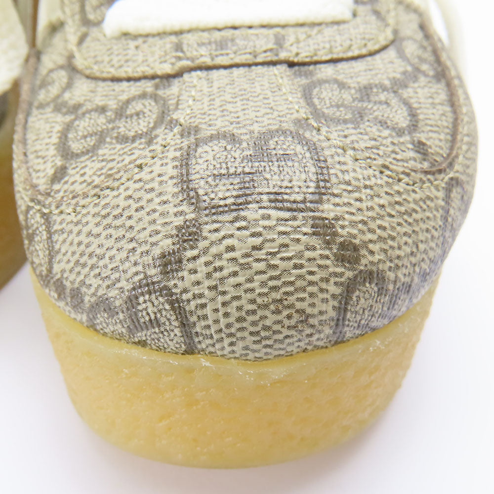 中古 GUCCI スニーカー Adidas コラボ GG スプリーム キャンバス
