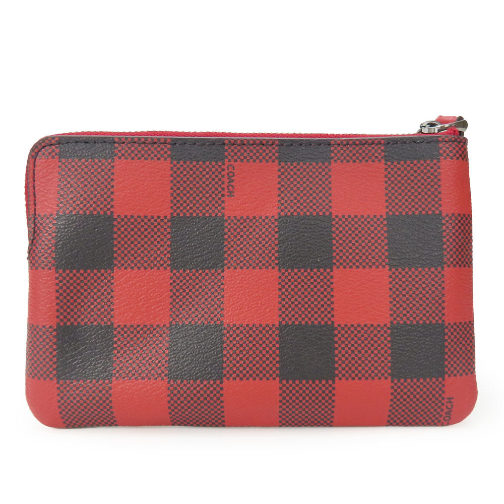 コーチ レザー PVC ポーチ F39109