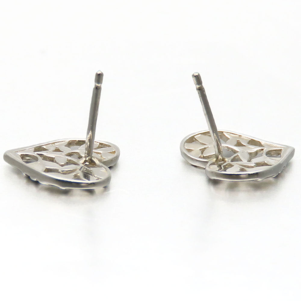 ティファニー オリーブ リーフ ハート シルバー925 ピアス