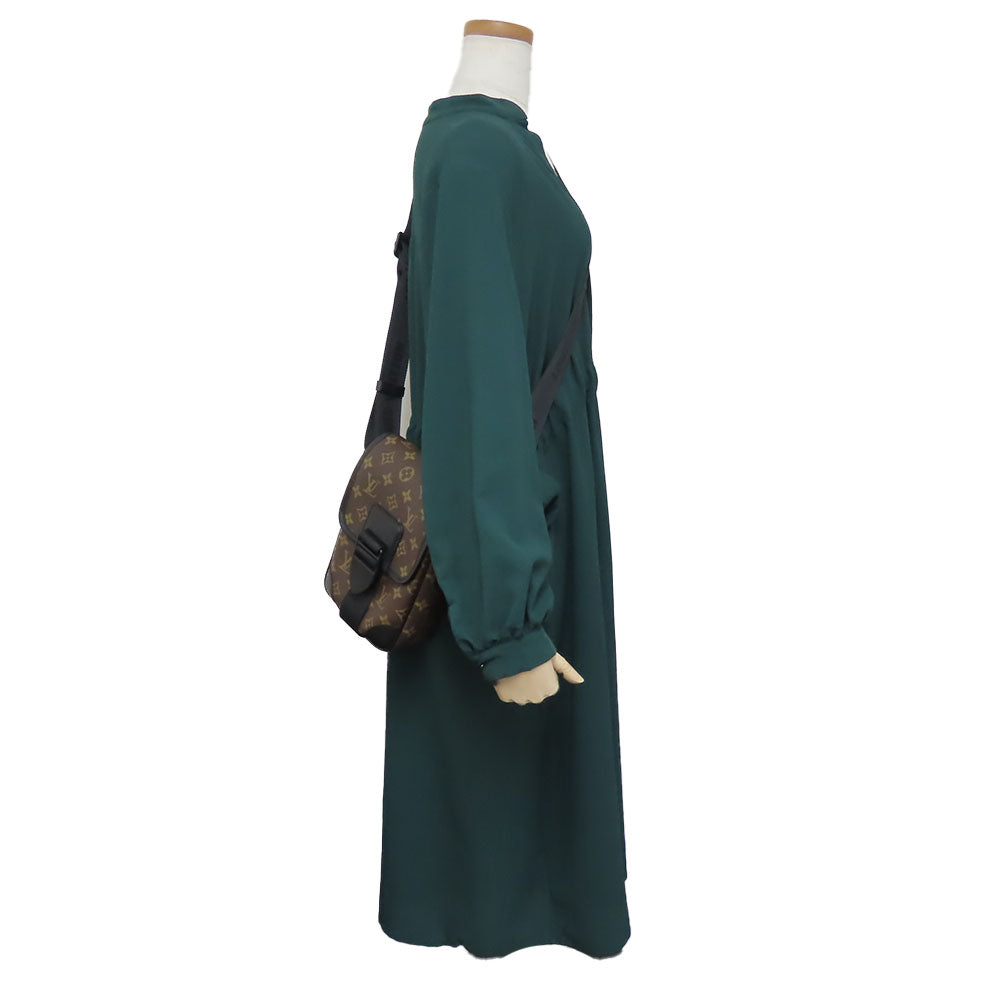 ルイヴィトン モノグラム マカサー メッセンジャー バッグ