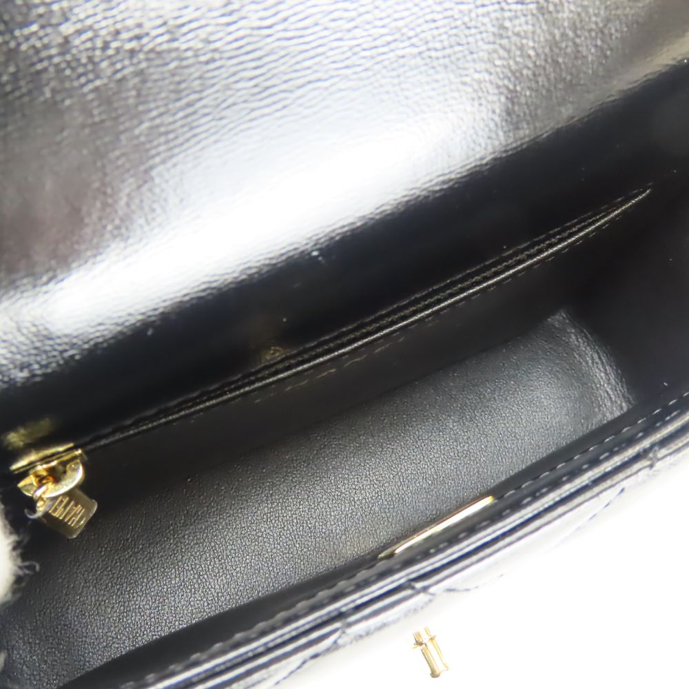 シャネル マトラッセ ココマーク ラムスキン ショルダーバッグ